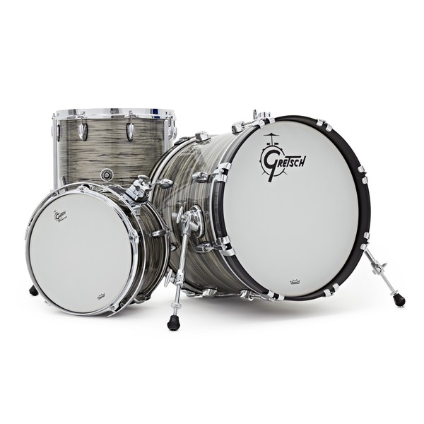 Gretsch USA Brooklyn 3 Piece 18'' Shell Pack, Grey Oyster