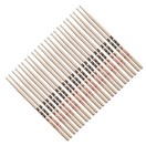 Vic Firth 7AN Nylon Tip Hickory Drumsticks, 12 Pair Value