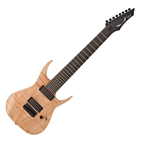 Dean USA Rusty Cooley 8-String Flame, Natural Oil