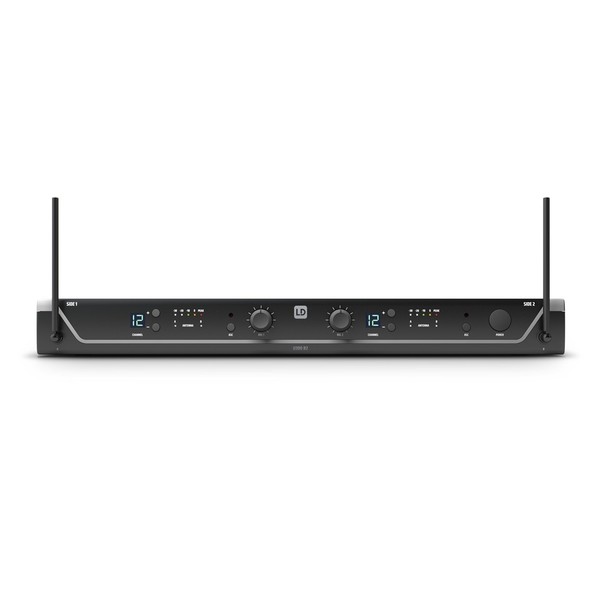 LD Systems U308 R2 Dual Wireless Receiver, Front