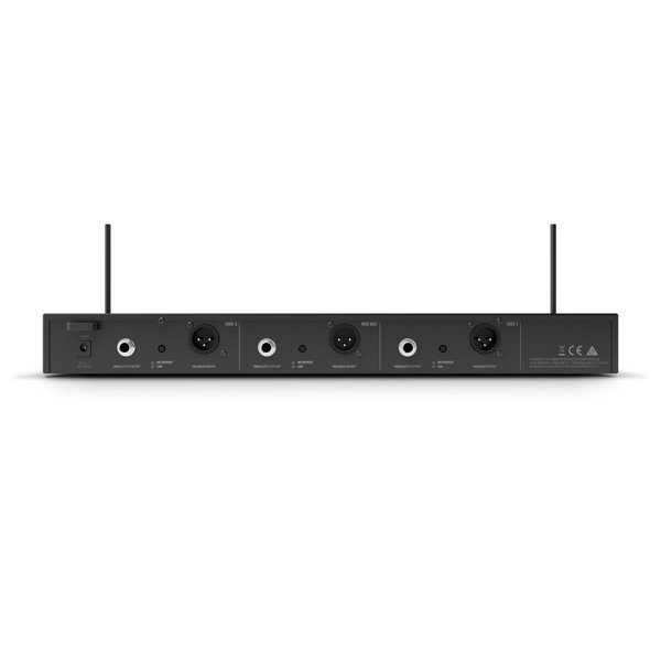 LD Systems U308 Dual Headset Wireless Microphone System, Receiver Rear