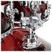 PDP Drums Concept Maple 22'' CM6 Shell Pack, Red to Black Sparkle