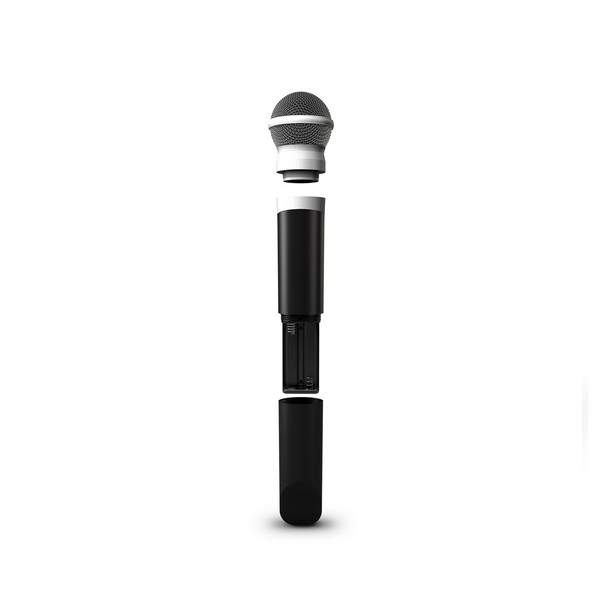 LD Systems U308 HHD 2 Dual Handheld Wireless Microphone System, Microphone Disassembled