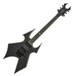 BC Rich Warbeast Extreme FR, Matte Black - front