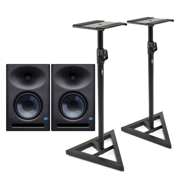 PreSonus Eris E7 XT Studio Monitors, Pair with Stands