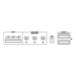 IMG Stageline STA-553D 3-Channel Class-D PA Amplifier, Connectivity Diagram