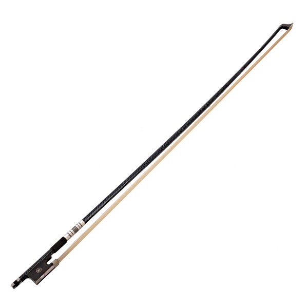 Orchestra Carbon Fibre Weave Violin Bow 4/4, Black and Blue