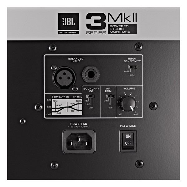 JBL 308P MKII Studio Monitor, Pair - 4