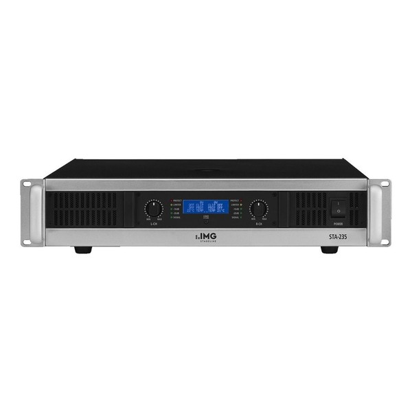 IMG Stageline STA-235 Stereo PA Amplifier, Front