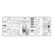 IMG Stageline STA-2200 Professional Stereo PA Amplifier, Connectivity Diagram