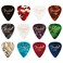 Fender 351 Shape Celluloid Medley Thin Picks, Pack of 12