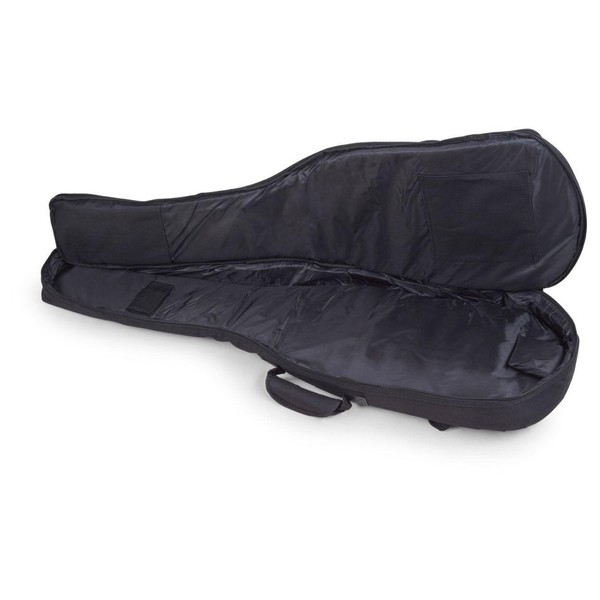 RockGear B/PLUS Student Plus Electric Guitar Gig Bag open
