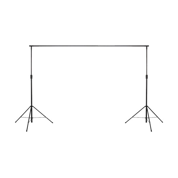 LEDJ 3m x 2m Starcloth Stand and Bag Set, Stand Front