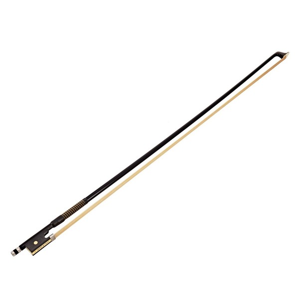 P&H Violin Bow Black Fibreglass, 1/2, Side