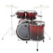 Mapex Saturn V Exotic 22'' Sound Fusion Shells, Cherry Mist