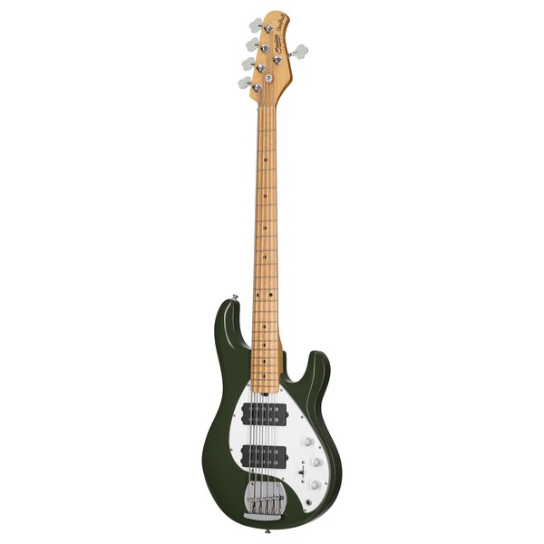 Sterling SUB Ray5 Bass HH MN, Olive - tilt