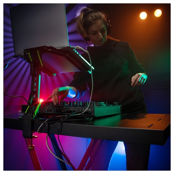 Gravity GKSRD1 Rapid Desk for X-Type Keyboard Stands, Lifestyle Preview 1