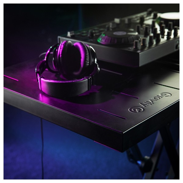 Gravity GKSRD1 Rapid Desk for X-Type Keyboard Stands, Lifestyle Preview 3