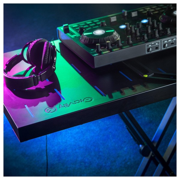 Gravity GKSRD1 Rapid Desk for X-Type Keyboard Stands, Lifestyle Preview 7