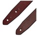 Bear Straps Basic Guitar Strap, Red w/ Brass Buckle