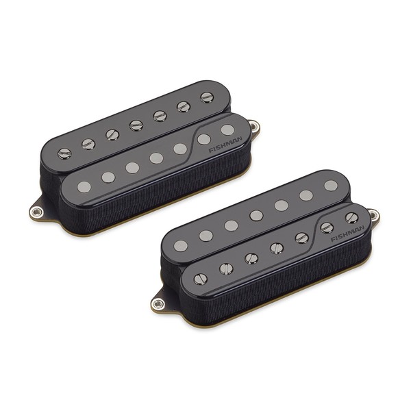 Fishman Fluence Javier Reyes 7-String Pickup Set, Black - Main