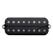 Fishman Fluence Javier Reyes 8-String Pickup Set, Black - Bridge