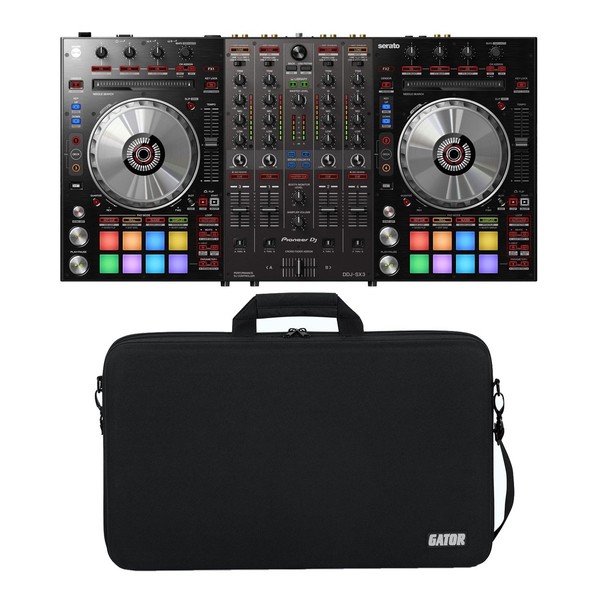 Pioneer DDJ-SX3 with Gator Controller Case