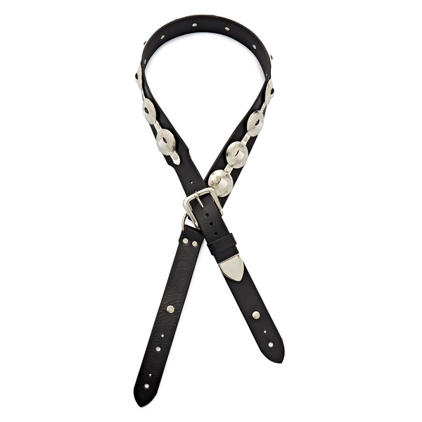 Bear Straps Bear Concho Guitar Strap, Black