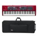 Nord Stage 3 HP76 with Gator GK-76 Case - Full Bundle