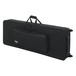 Yamaha MODX7 with Gator GK-76 Case - case side