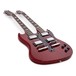 Brooklyn Double Neck Guitar by Gear4music angled