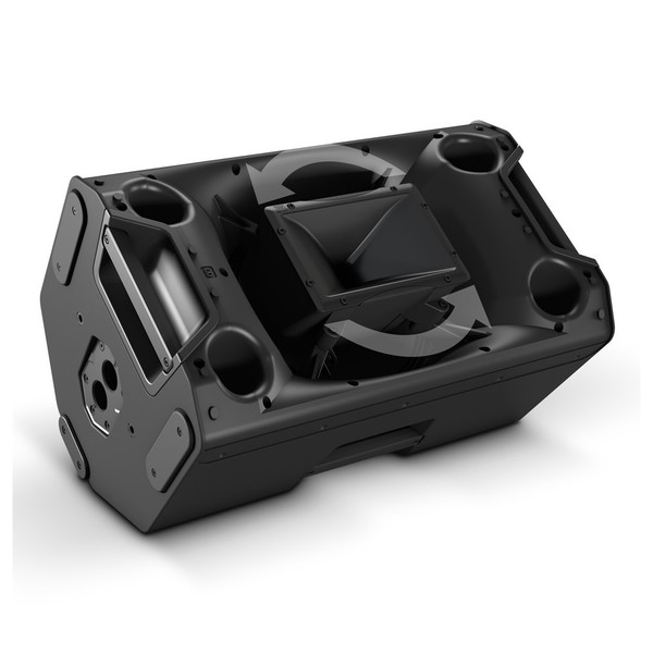 LD Systems ICOA 12 Passive Coaxial PA Speaker, Black, Monitor Front without Grille