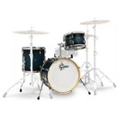 Gretsch Renown Maple 22'' 3pc Shell Pack, Satin Antique Blue Burst