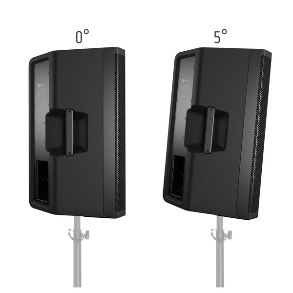 LD Systems ICOA 15 Passive Coaxial PA Speaker, Black, Pole Tilt Angles