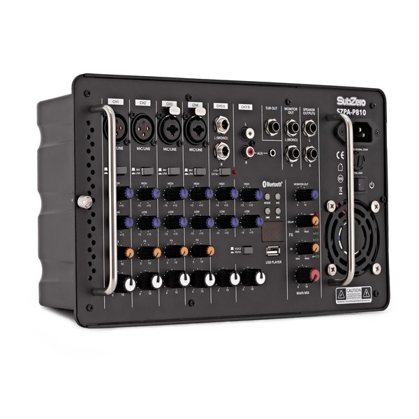 SubZero SZPA-P810 700W 10" Portable PA System with Bluetooth