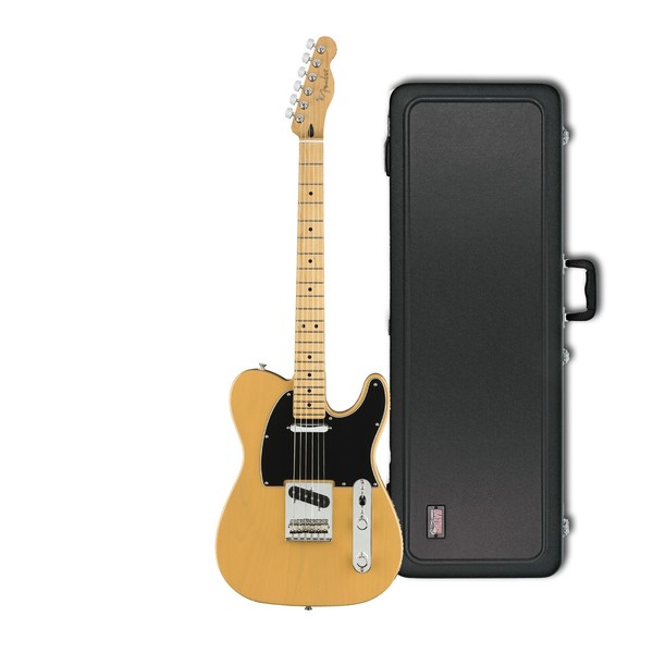 Fender Player Telecaster MN, Blonde w/ Gator Deluxe Hardcase - main