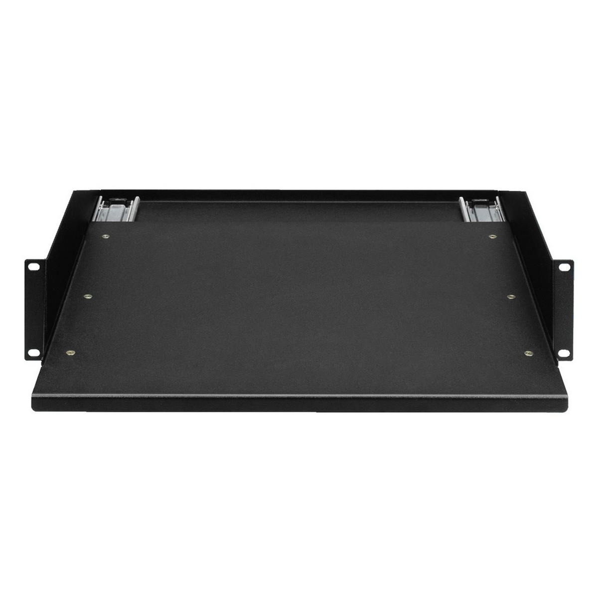 Monacor RCB-2HE/SW 2U Sliding Rack Drawer at Gear4music