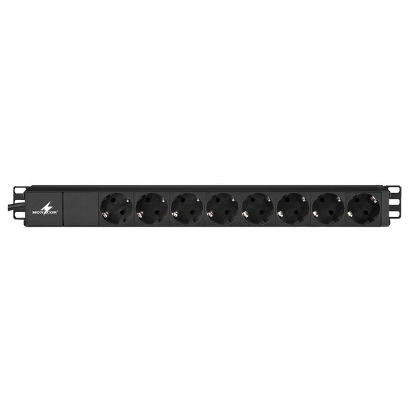 Monacor RCS-85/SW 1U Rack Mount Power Strip, Back