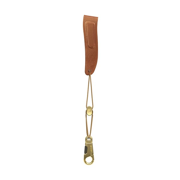 D'Addario Padded Leather Sax Strap for Tenor and Baritone, Brown