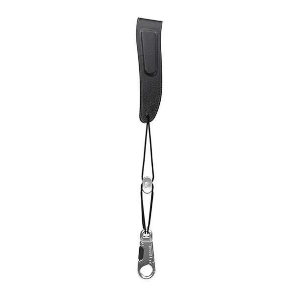 D'Addario Padded Leather Sax Strap for Alto and Soprano, Black