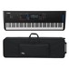 Yamaha MODX8 with Gator GK-88 Case - Full Bundle