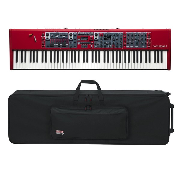 Nord Stage 3 88 Digital Piano with Gator GK-88 Case - Full Bundle