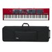 Nord Stage 3 88 Digital Piano with Gator GK-88 Case - Full Bundle