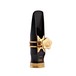 Theo Wanne Gaia 3 Alto Saxophone Mouthpiece, Hard Rubber 5, Ligature