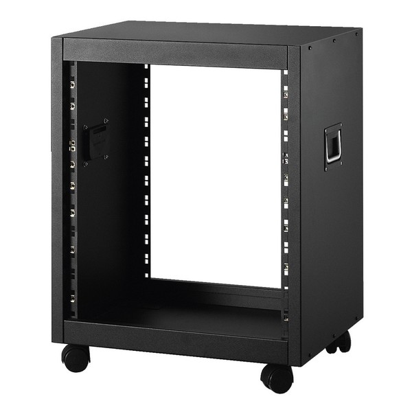 Monacor RACK-12/SW 12U Professional Studio Rack, Front