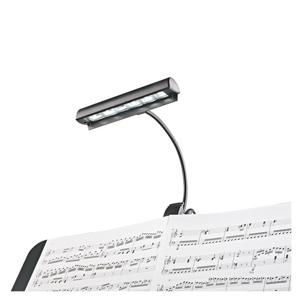 K&M 12248 Music Stand, Concert Light, EU Plug, Music