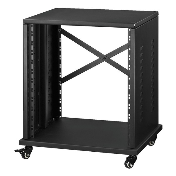 Monacor RACK-12F 12U Studio Rack, Front