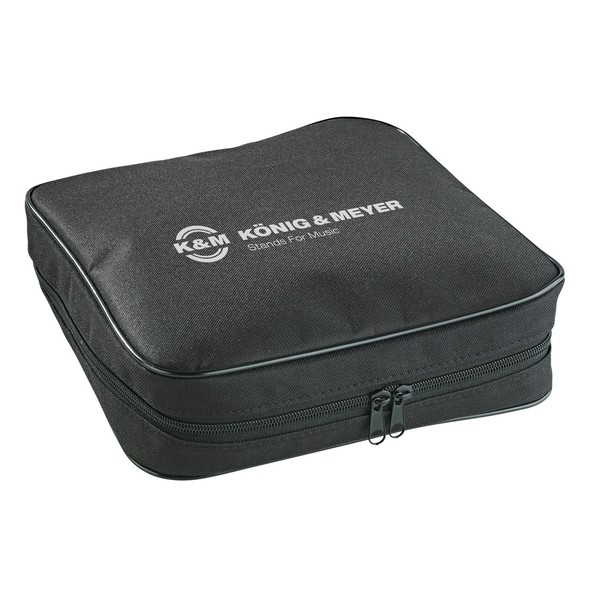K&M 12249 Orchestra Music Stand Light, Case