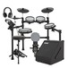 WHD 600-DX Mesh Electronic Drum Kit & 60W Amp Pack