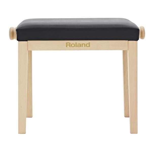 Roland Rise and Fall Piano Bench, Light Oak